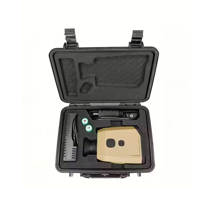 YJ6000FR High Accuracy 7x Magnification Long Distance Meter Handheld Binocular Laser Rangefinder 1m Accuracy 30-6000m